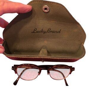 Lucky Brand Tortoise Shell Dorie Glasses